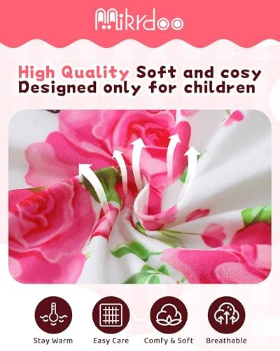 Mikrdoo Newborn Baby Girl Clothes Long Sleeve Romper - Image 5