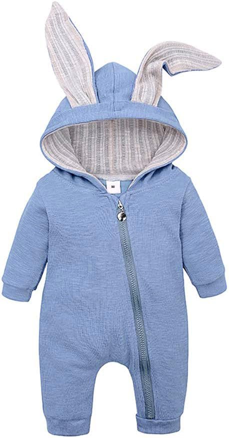 Simplee kids Baby Bunny Outfits Romper, Zipper Up - Image 2