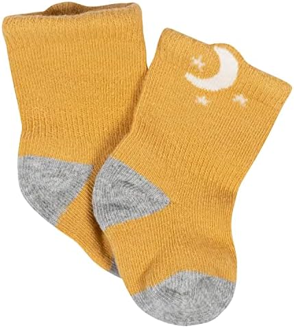 Gerber baby-girls 8-pair Wiggle Proof SockCasual Sock - Image 4