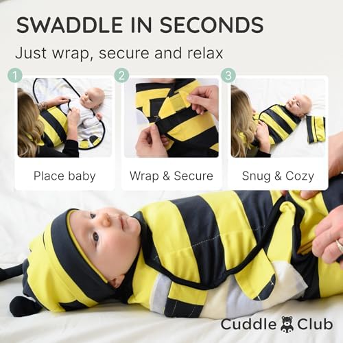Cuddle Club Baby Cotton Swaddles - Image 2