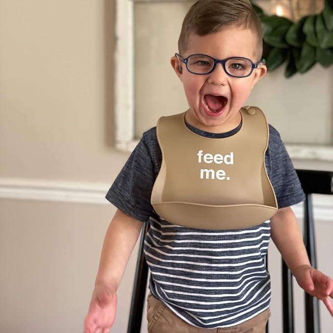 Denver James Silicone Feeding Bibs | Dishwasher Safe. Waterproof. Adjustable. - Image 6