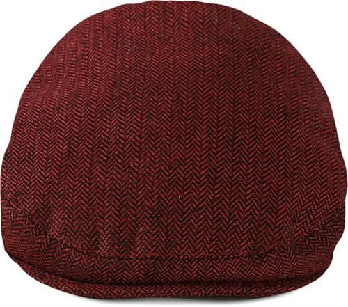 A&J DESIGN Baby Boys Newsboy Cap Toddler Kids Tweed Vintage Flat Hat - Image 3