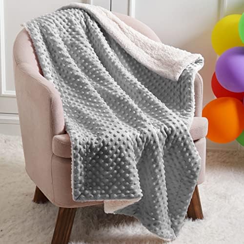 CREVENT Cozy Soft Warm Sherpa Baby Blanket - Image 3