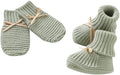 LAWKUL Baby Booties Knit Newborn Shoes Cozy First Walkers Infant Toddler Boots by LAWKUL