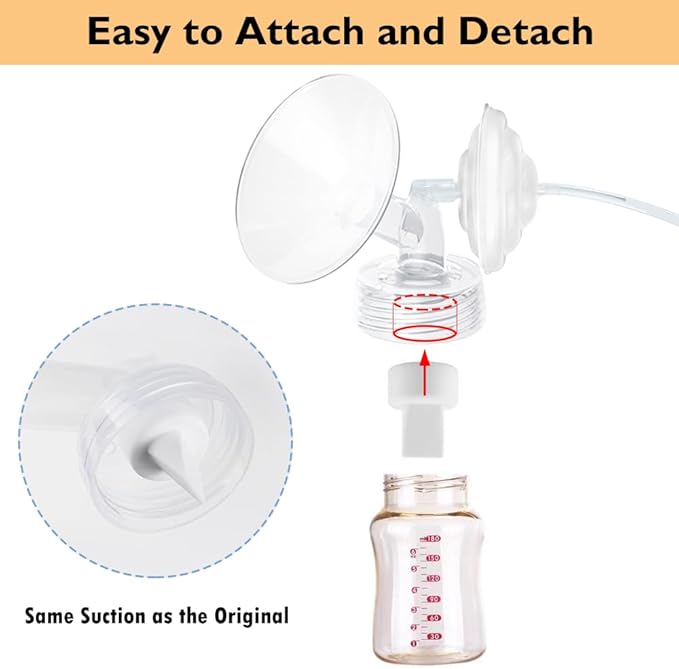 27mm Flange and Duckbill Valve Compatible with Spectra S1 Spectra S2 Spectra9 Plus Synergy Gold Breast Pump, Spectra Pump Parts S2 Parts S2 Accessories Replacement