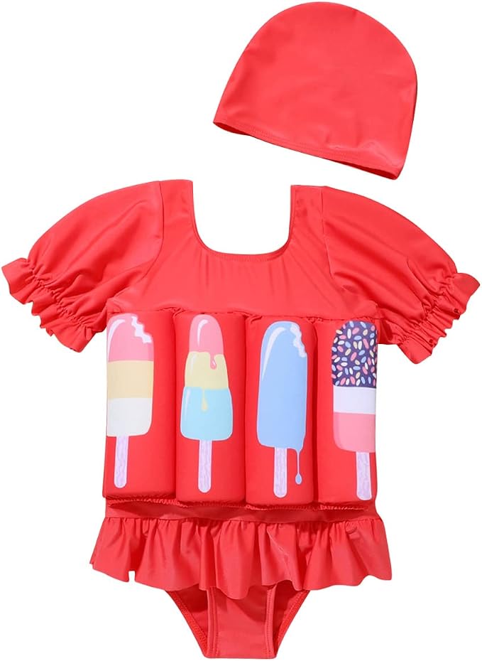 Kids Boys Girls Floatation Swimsuit by IDOPIP