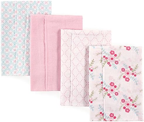 Luvable Friends Unisex Baby Cotton Flannel Burp Cloths, One Size by Luvable+Friends