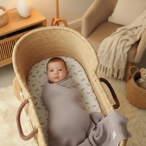 Heritage Knit Organic Swaddle Blanket - Image 5