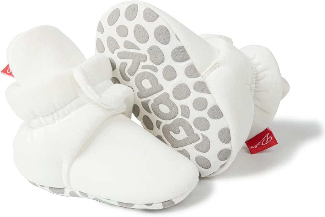 Sawimlgy Newborn Infant Baby Girl Boy Cotton Booties Stay On Sock Slippers Soft by Sawimlgy