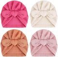 DRESHOW BQUBO Newborn Baby Bow Knot Turban Hat Hospital Hat Baby Infant Beanie by DRESHOW
