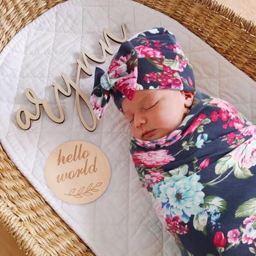 DRESHOW BQUBO Baby Girl Newborn Receiving Blanket - Image 2
