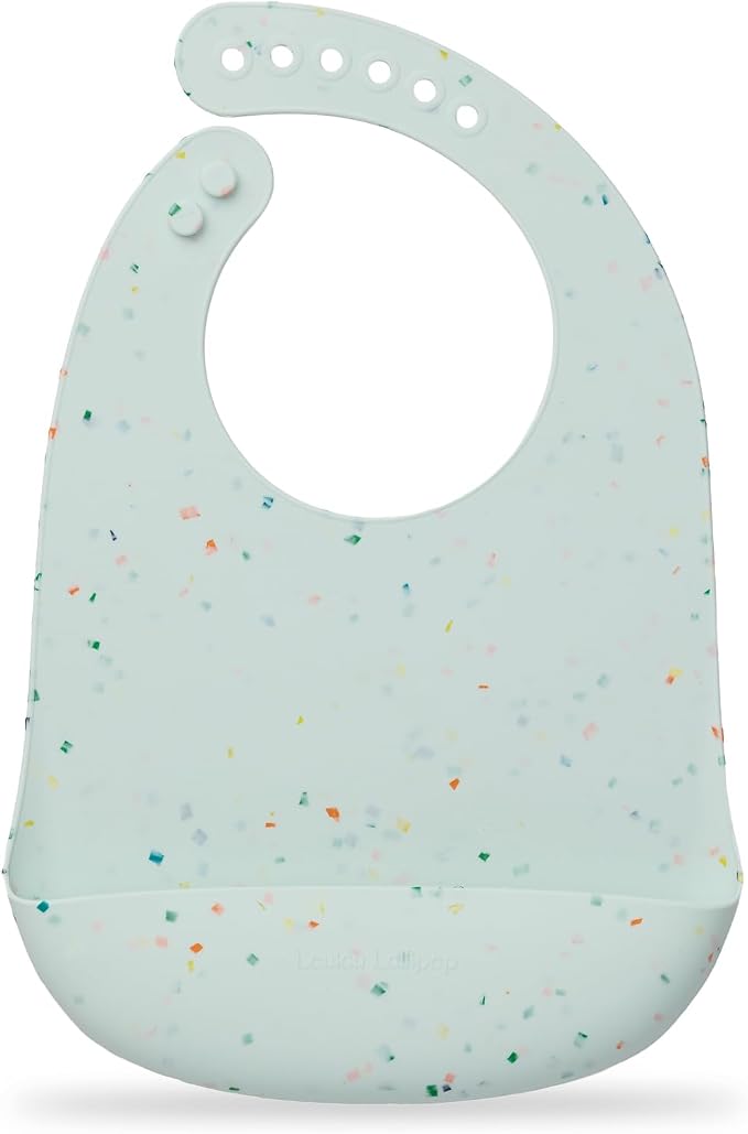 Loulou Lollipop Soft, Waterproof Silicone Feeding Bib by LoulouLollipop