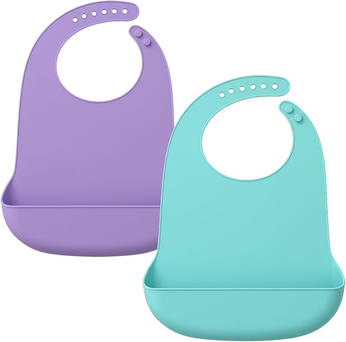 Silicone Adult Bib, Adjustable and Washable Bib - Image 2