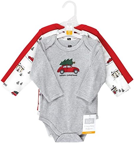 Hudson Baby Unisex Baby Cotton Bodysuits - Image 2