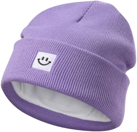MaxNova 2 Pack Baby Beanie Fleece Lined Knit Toddler Hat - Image 3