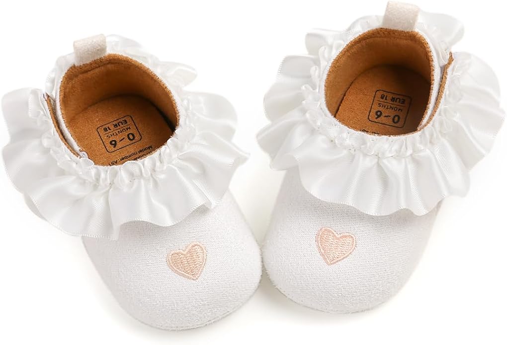 Ohwawadi Infant Baby Boys Girls Slippers Cozy Fleece Booties Soft Bottom Warm - Image 4