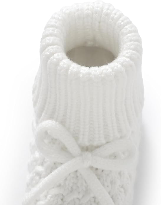 Newborn Shoes Knitted Baby Booties Infant Boys Girls First Walkers | Handmade - Image 7