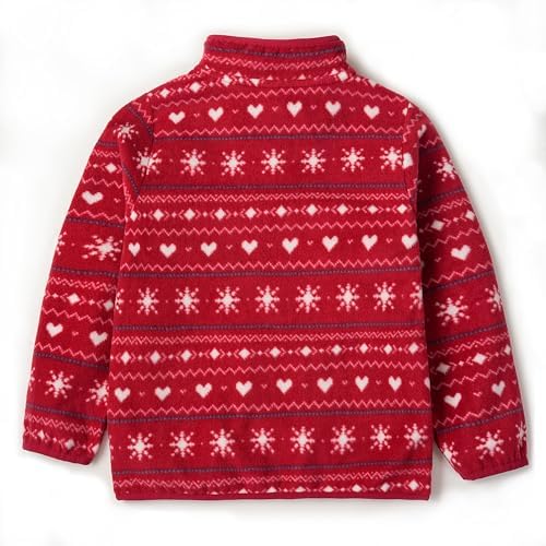 Toddler Boys Girls Fleece Jacket Lightweight Fall Spring 2-12 Years - Image 3