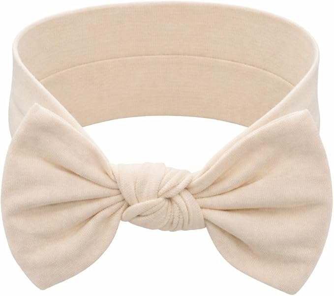Baby Girl Headbands-Infant, Toddler Cotton Handmade Hairbands by BGBabygiz