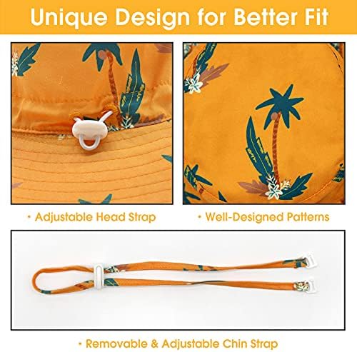 Baby Sun Hat Baby Boy Hats Toddler Hat UPF 50+ Bucket Hat - Image 6