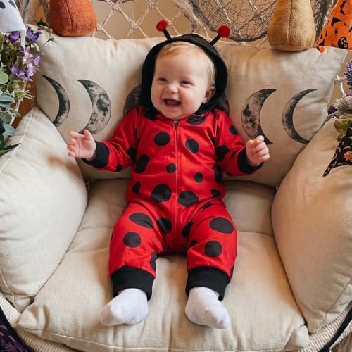 Monster Inc Halloween Baby Boy Girl Outfit Hoodie Rompers Newborn Jumpsuit - Image 3