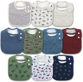 Hakochia Waterproof Baby Bibs Organic Cotton Super Soft and Absorbent by Hakochia