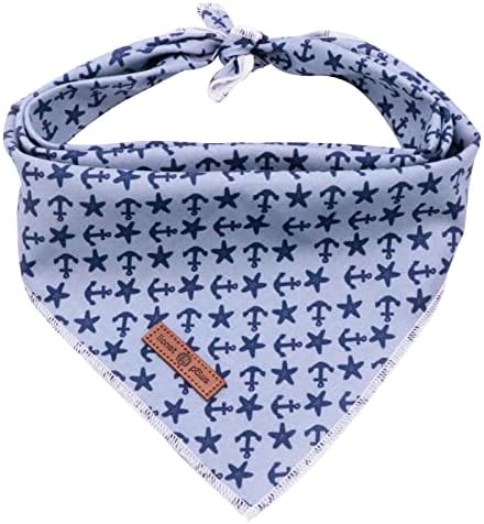 lionet paws Summer Dog Bandana, Fabric Dogs Kerchief by lionetpaws