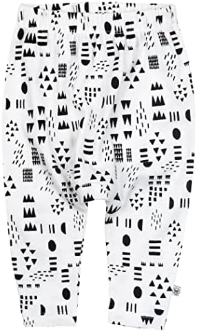 HonestBaby Unisex-Baby Multipack Harem Pants Roomy Fit Pull on Bottoms 100% - Image 2