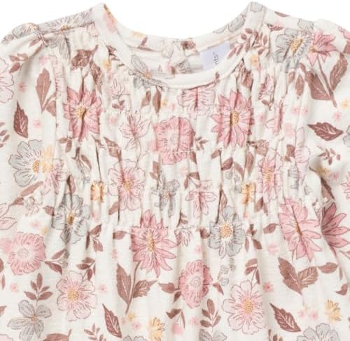 Modern Moments by Gerber Baby Girls' Long Sleeve Long Leg Ruffle Romper - Image 2