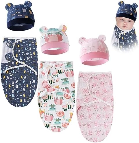 3 Set Baby Swaddle Sleep Sack by EUBUY