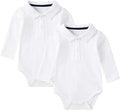 pureborn Baby Romper Bodysuits 2-Pack Unisex Soft Cotton One-Piece Outfit by pureborn