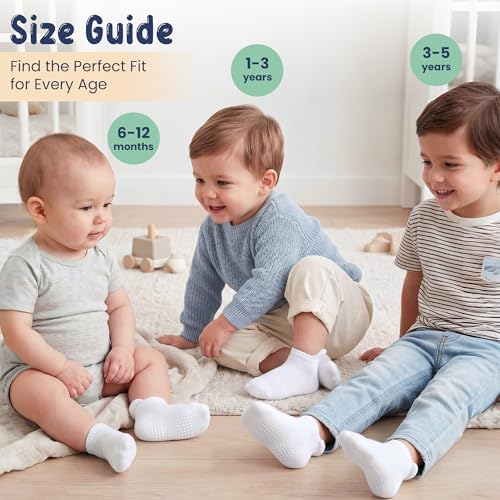GOTS Organic Cotton Blend Ankle Toddler Socks 6M-12M-2t-3t-4t-5t Baby Gift - Image 5