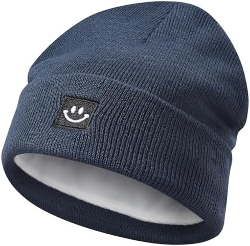 MaxNova 2 Pack Baby Beanie Fleece Lined Knit Toddler Hat - Image 3