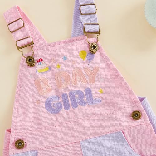 Fernvia Toddler Kids Baby Girl Boy Contrast Color Overalls Shorts Clothes - Image 5