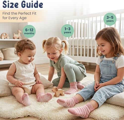 GOTS Organic Cotton Blend Ankle Toddler Socks 6M-12M-2t-3t-4t-5t Baby Gift - Image 5