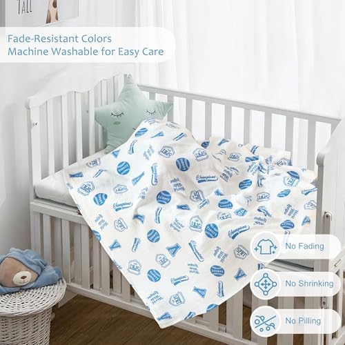 Baby Swaddle Blankets, Bamboo Muslin Receiving Blanket | 1-Pack, Lightweight & - Image 5
