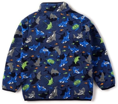 Toddler Boys Girls Fleece Jacket Lightweight Fall Spring 2-12 Years - Image 2