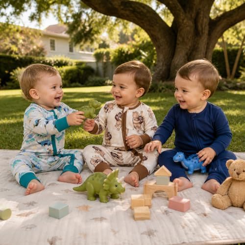 Bow Dream Bamboo Rayon Baby Romper Boy Newborn Girl Clothes Outfit - Image 2