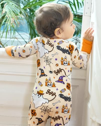 babee Reshinee Bamboo Viscose Baby Footie Pajama, Zipper Sleeper Boys Girls - Image 6