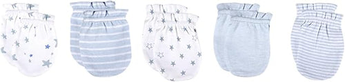 5 Pairs Baby Not Scratch Mittens 0-6 Months New Born Boy Girl Gloves Cute Infant Accessories