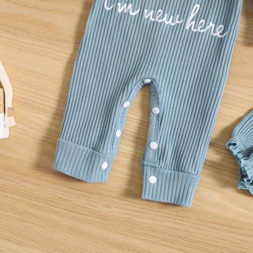 GRNSHTS Newborn Baby Boy Romper Coming Home Outfits Letter Print Bodysuit - Image 6