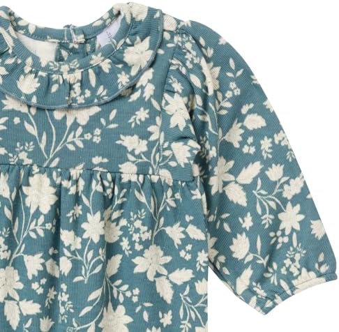 Modern Moments by Gerber Baby Girls' Long Sleeve Long Leg Ruffle Romper - Image 3