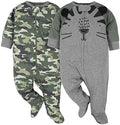 Gerber Baby Boys’ 2-Pack Sleep ‘N Play Pajamas by Gerber