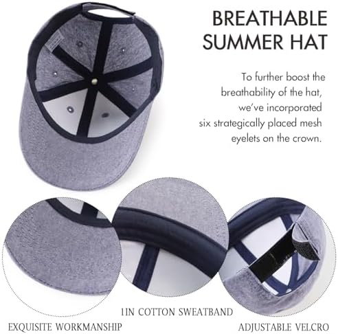 JANGANNSA Cotton Toddler Baseball Cap Baby Boy Sun Hat - Image 5