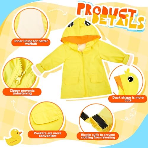 Twistover 2 Pcs Toddler Raincoat Boot Set - Image 4