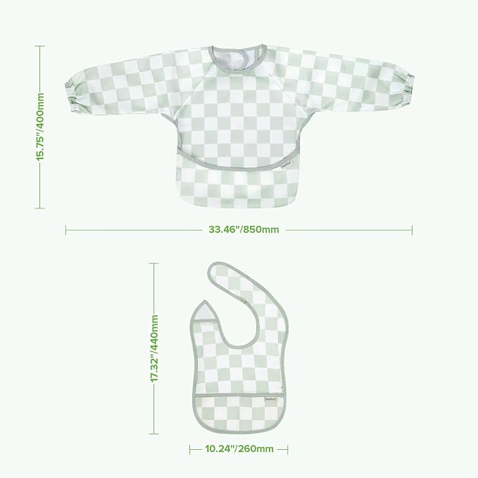 haakaa Waterproof Baby Bibs for Eating 2pcs for 6-24M - Image 9