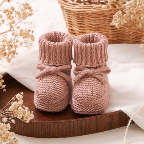 Hadetoto Baby Headband and Booties Set, 100% Organic Cotton - Image 6