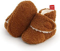 Baby Booties Cozy Fleece Slippers Soft Baby Shoes by GDSDYM