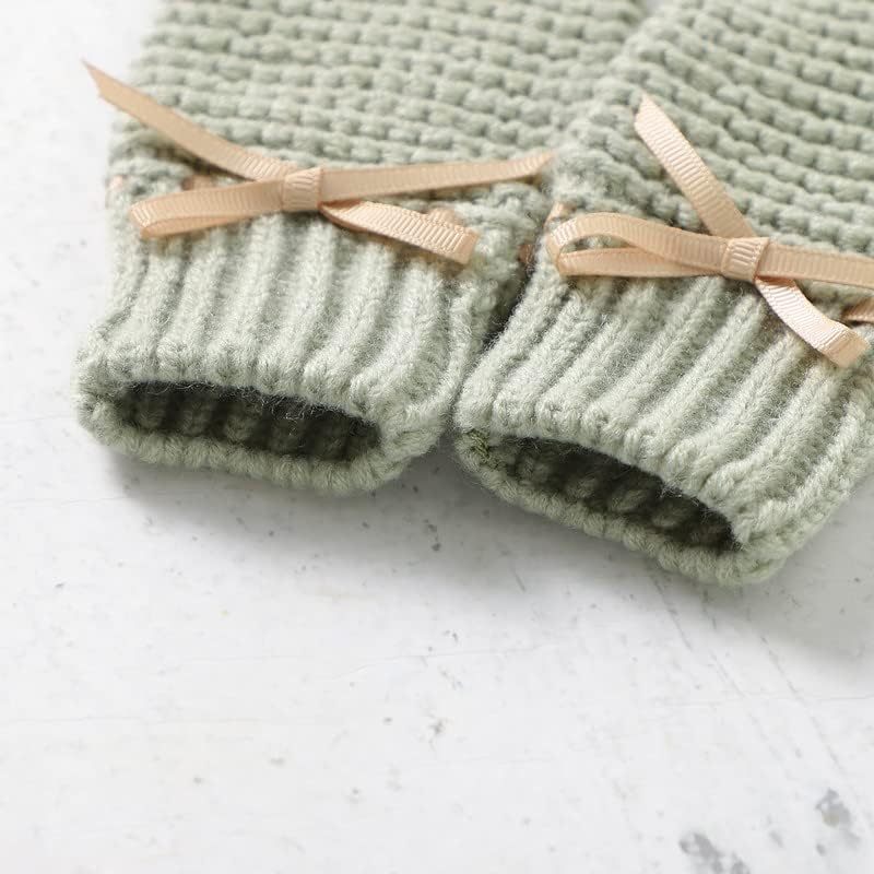 LAWKUL Baby Booties Knit Newborn Shoes Cozy First Walkers Infant Toddler Boots - Image 3