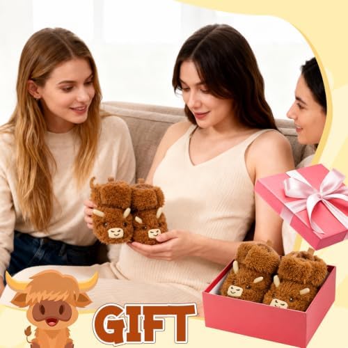 Baby Boys Girls Booties Newborn Baby Shoes Unisex Winter Warm Infant Slippers - Image 2